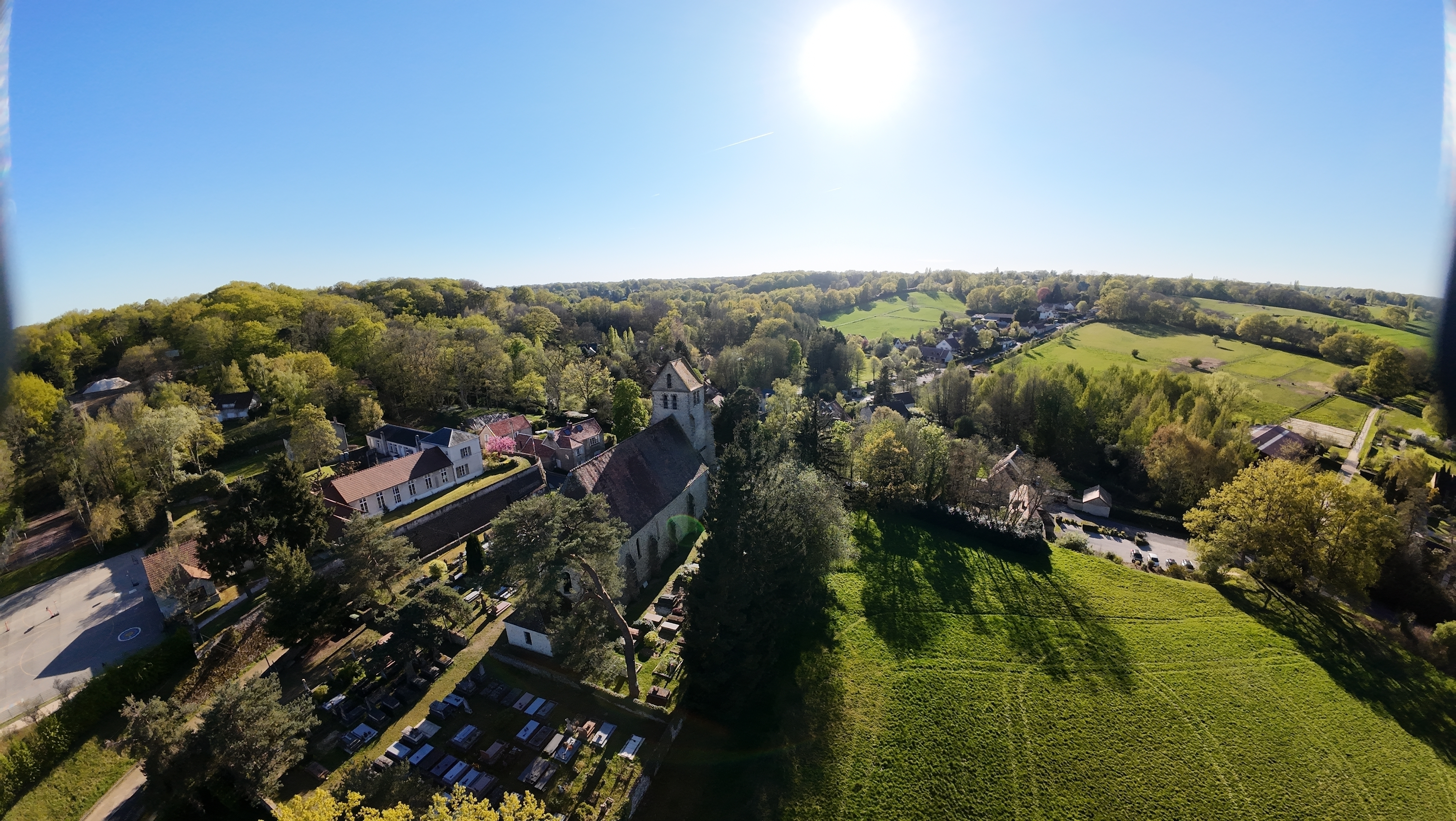 Vue de haut
